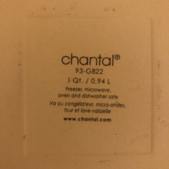 Chantal Brown Gingerbread Man Baking Dish 1 Qt - Picture 3 of 6